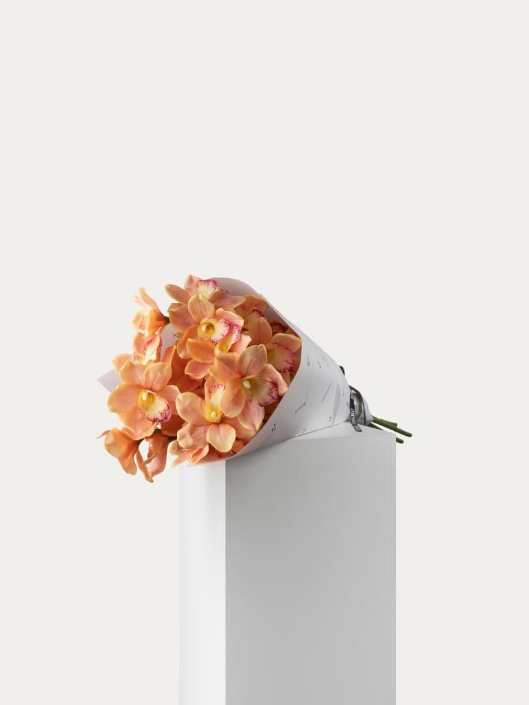 Cymbidium orchid bouquet